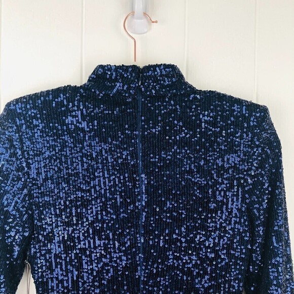 Vince Camuto Womens Sequined Cocktail Dress Size 2 - Picture 13 of 15